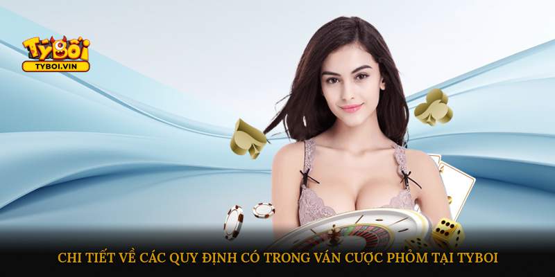 Chi tiết về các quy định có trong ván cược Phỏm tại Tyboi